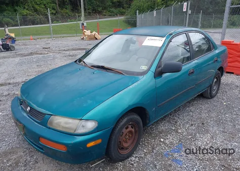 1995 Mazda Protege Dx/Lx из США, поврежденный, VIN JM1BA1415S0181226